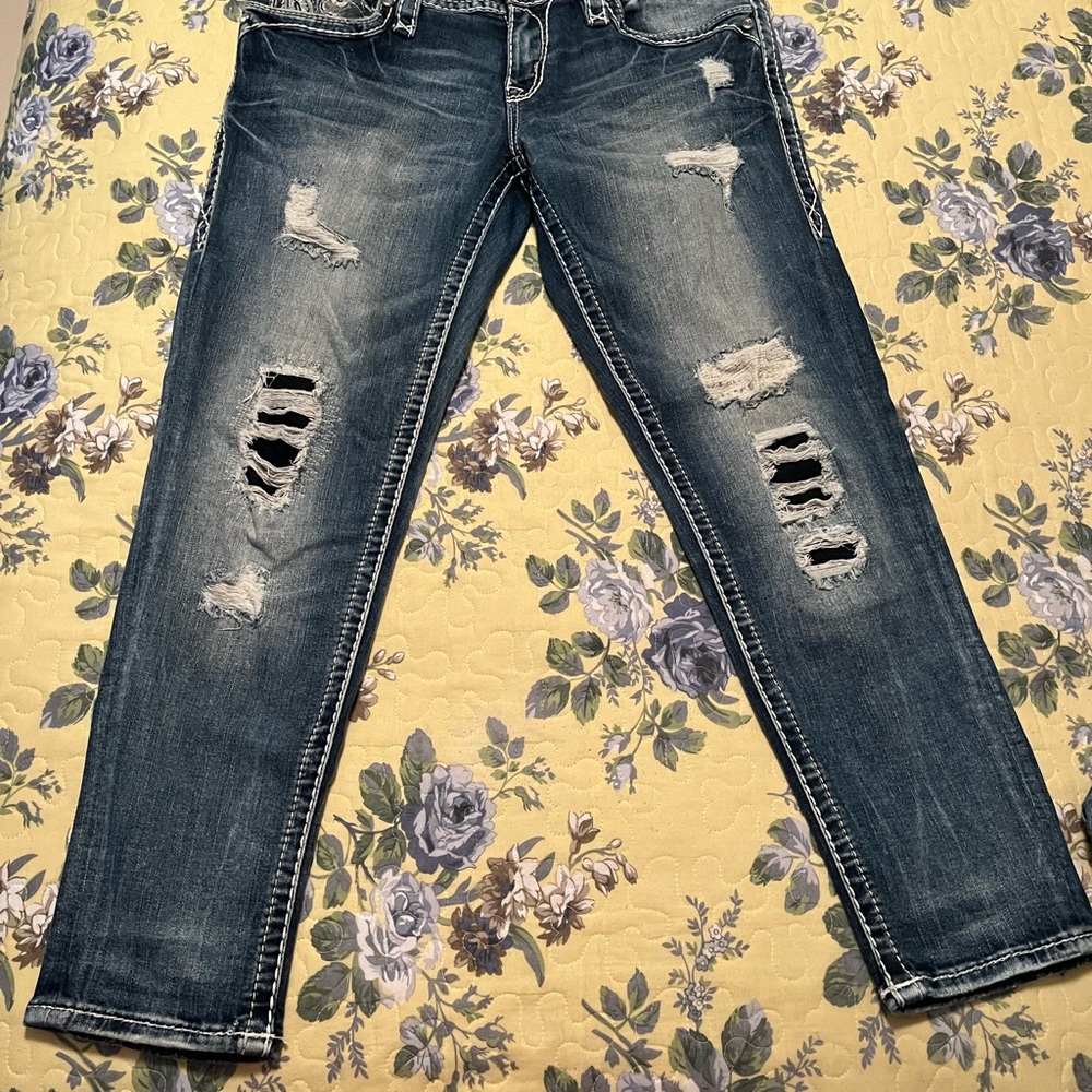 Rock Revival Skinny Ankle Jeans